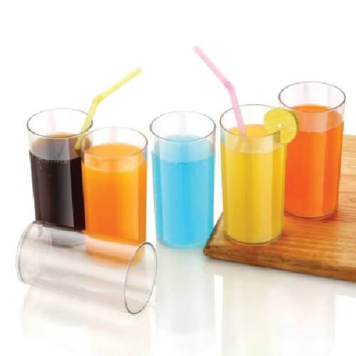 Clear Glass Set Of 6 Pcs (300 ML)